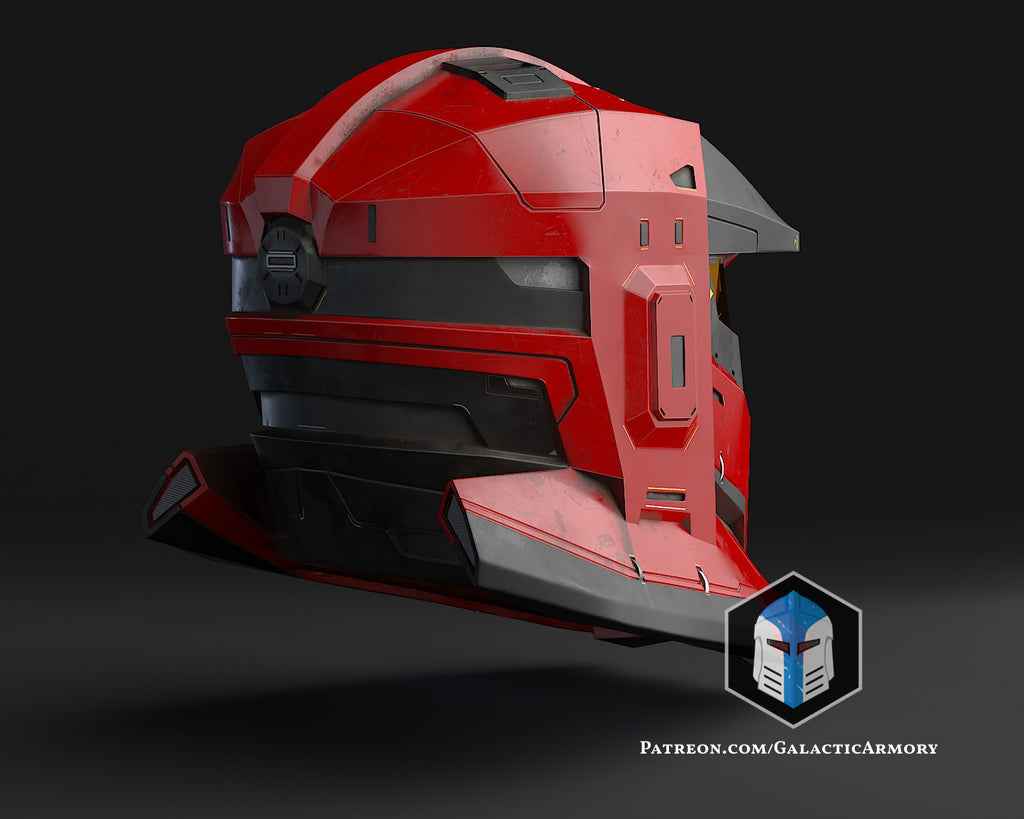 Praetorian Guard Spartan Helmet lifesize Wearable Cosplay by dask3d