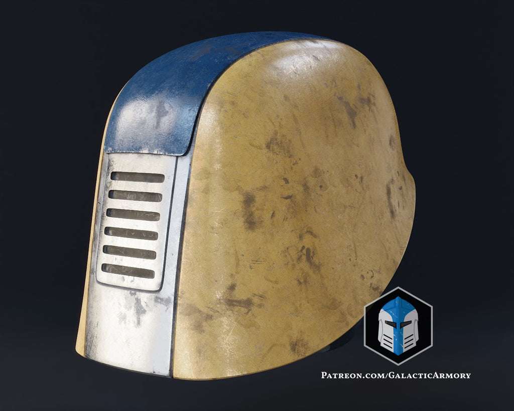 Coruscant Security Force Helmet lifesize Wearable Cosplay by dask3d