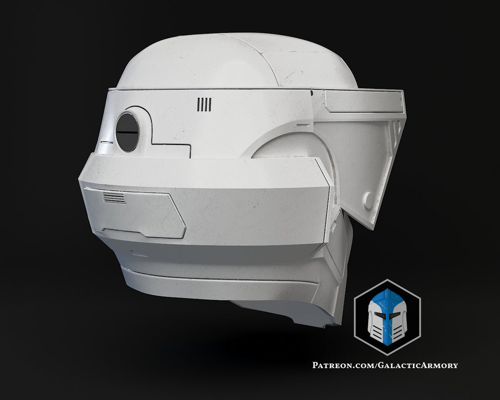 Scout Trooper Spartan Helmet lifesize Wearable Cosplay by dask3d