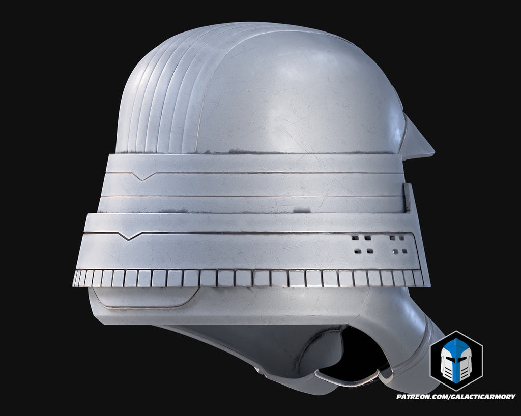 Samurai Stormtrooper Helmet lifesize Wearable Cosplay by dask3d
