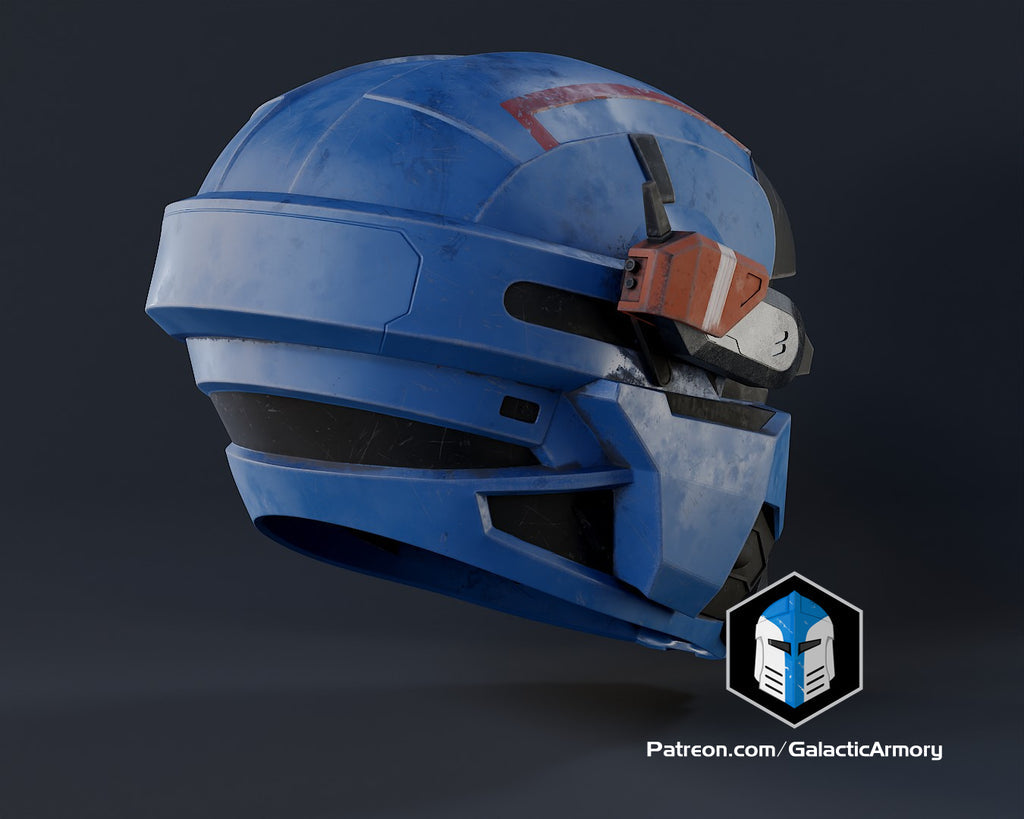 Reach Carter Helmet lifesize Wearable Cosplay by dask3d