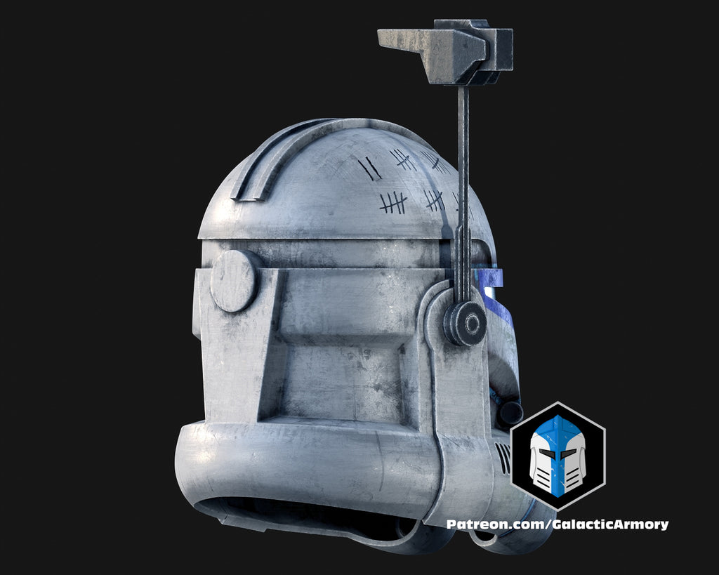 Animated Captain Rex Helmet lifesize Wearable Cosplay by dask3d