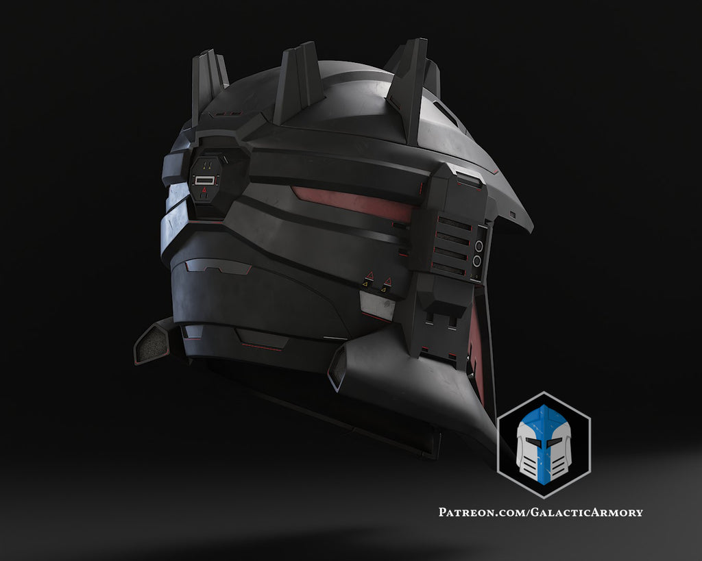 Moff Gideon Spartan Helmet lifesize Wearable Cosplay by dask3d