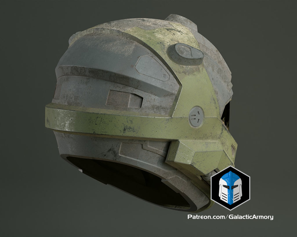 CQB Helmet lifesize Wearable Cosplay by dask3d