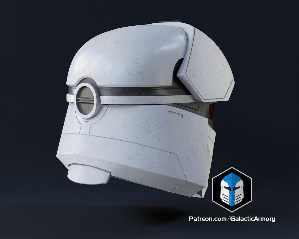 Snowtrooper Spartan Helmet lifesize Wearable Cosplay by dask3d