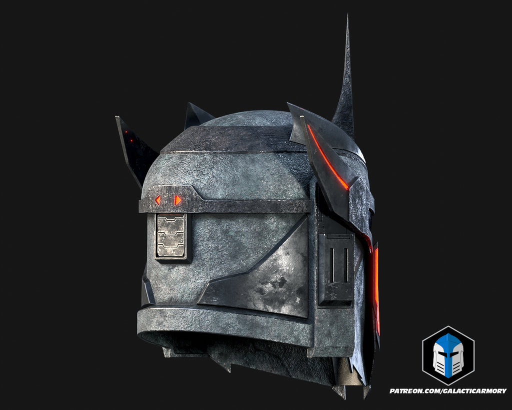 Demonic Mando Helmet lifesize Wearable Cosplay by dask3d