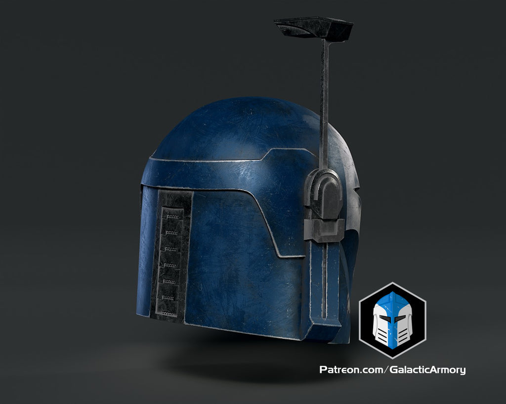 Bo Katan Helmet lifesize Wearable Cosplay by dask3d