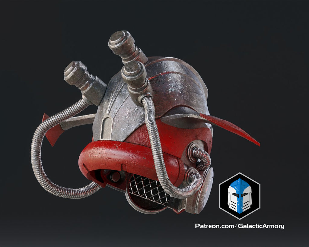 Marchion Ro Helmet lifesize Wearable Cosplay by dask3d