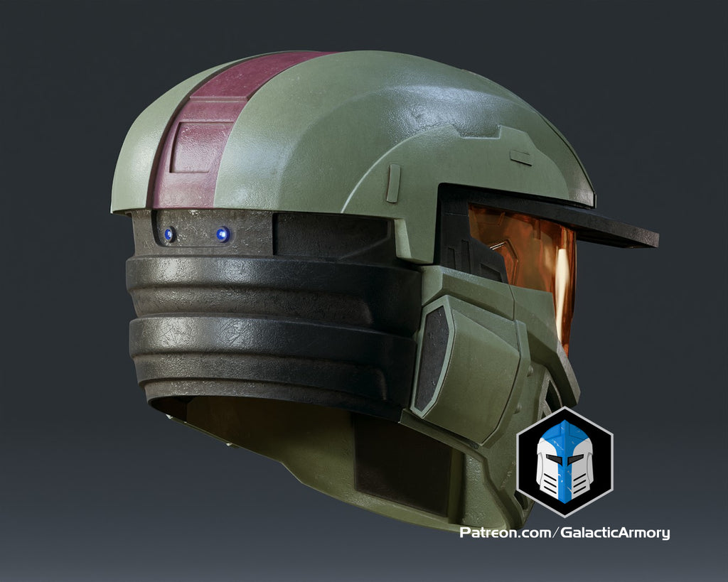 Mark 4 Spartan Helmet lifesize Wearable Cosplay by dask3d