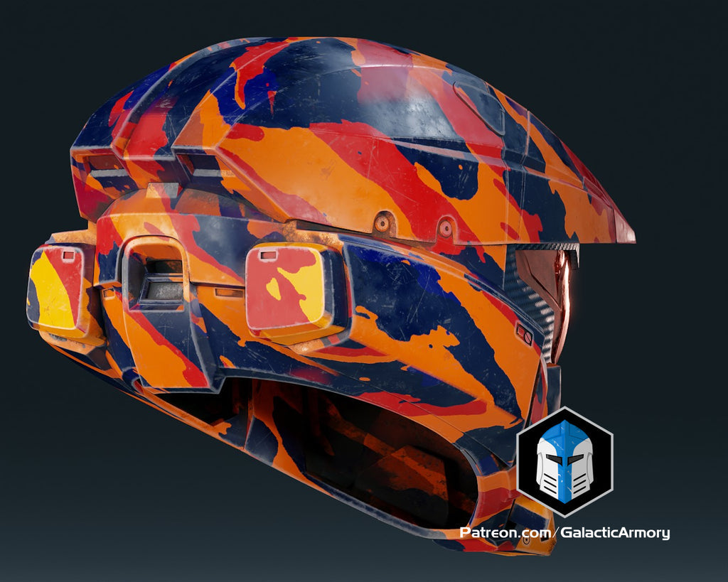 Infinite Mark 7 Helmet lifesize Wearable Cosplay by dask3d
