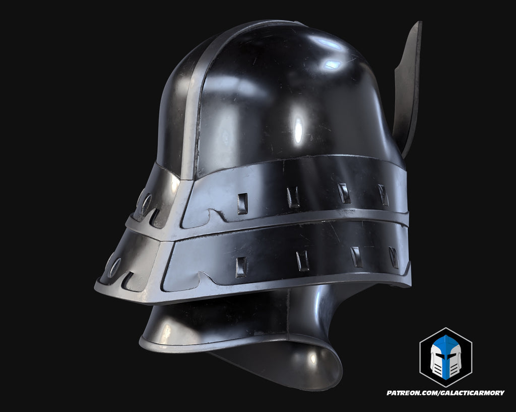 Samurai Darth Vader Helmet lifesize Wearable Cosplay by dask3d