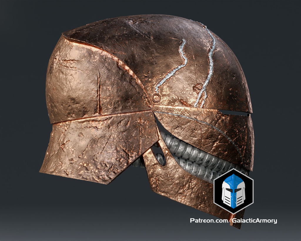 The Acolyte Stranger Helmet lifesize Wearable Cosplay by dask3d