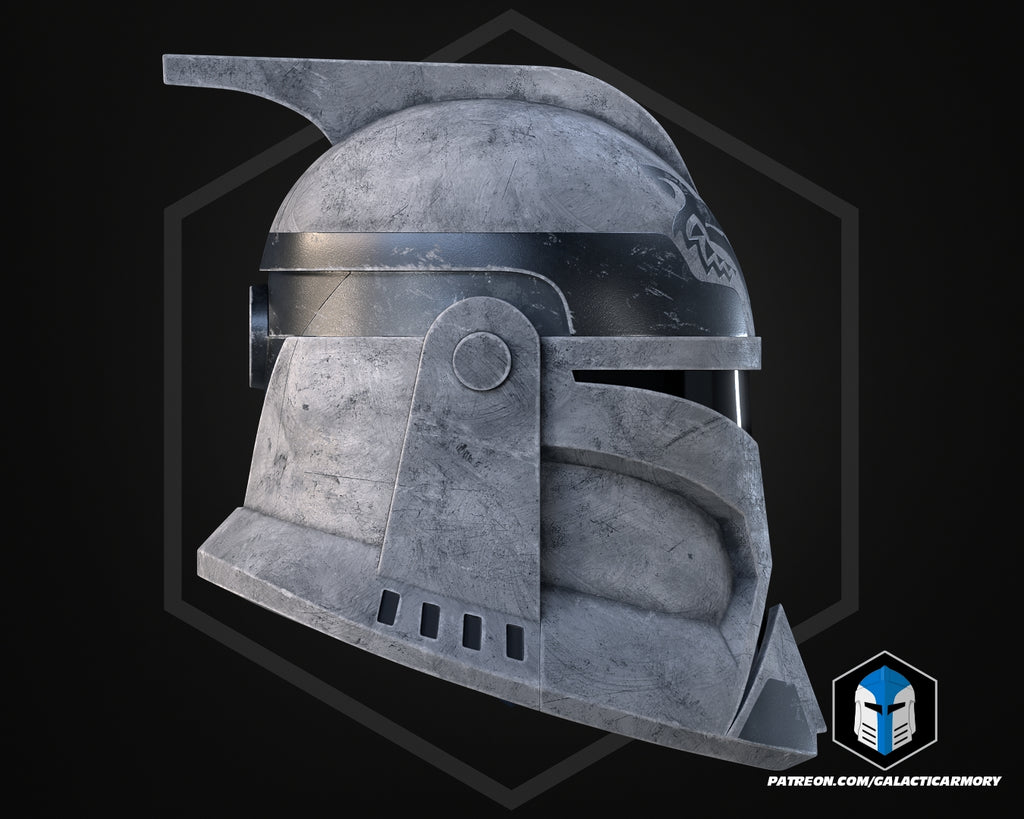 Phase 1 Animated Clone Trooper Helmet lifesize Wearable Cosplay by dask3d