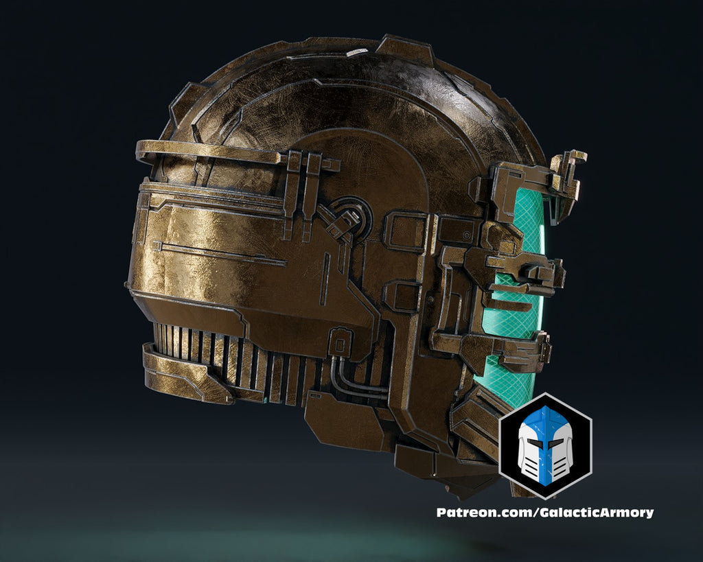 Isaac Clarke Level 1 Engineer Helmet lifesize Wearable Cosplay by dask3d