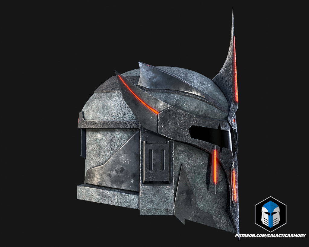 Demonic Mando Helmet lifesize Wearable Cosplay by dask3d