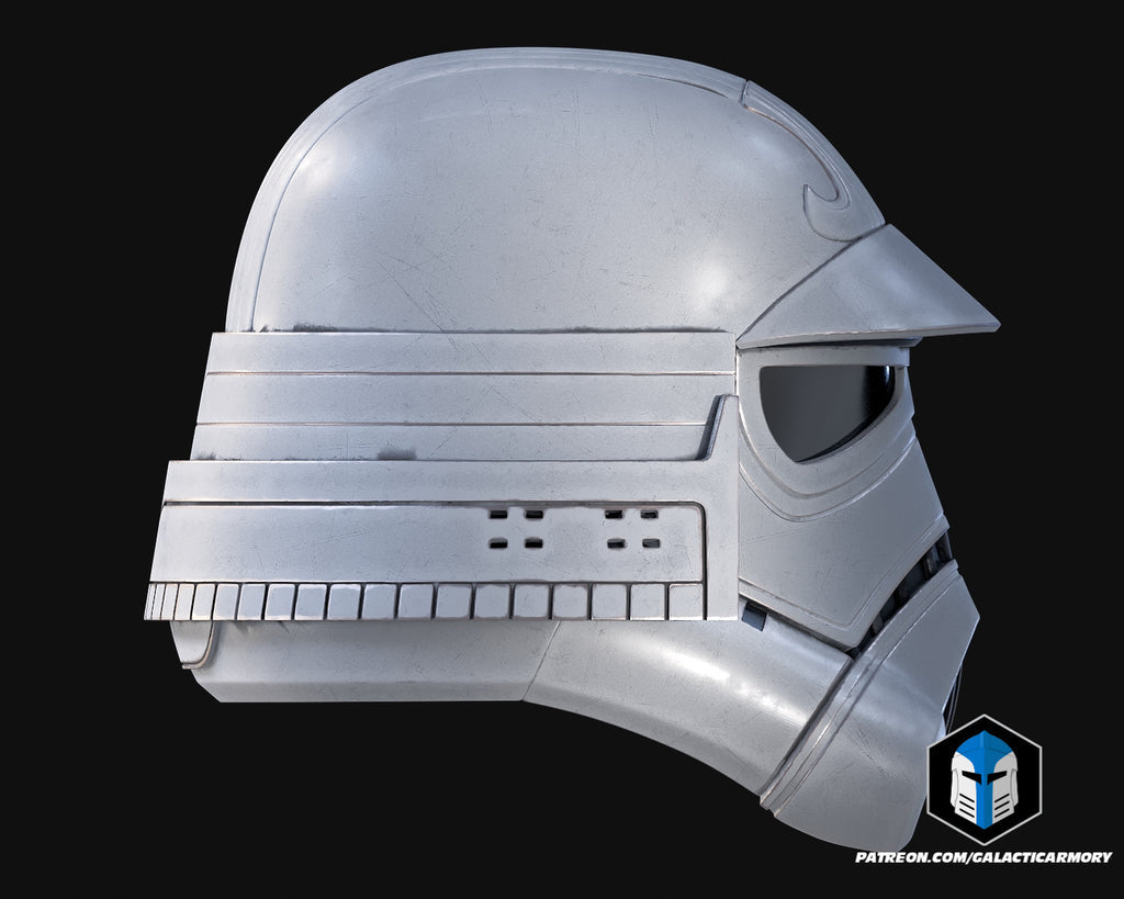 Samurai Stormtrooper Helmet lifesize Wearable Cosplay by dask3d
