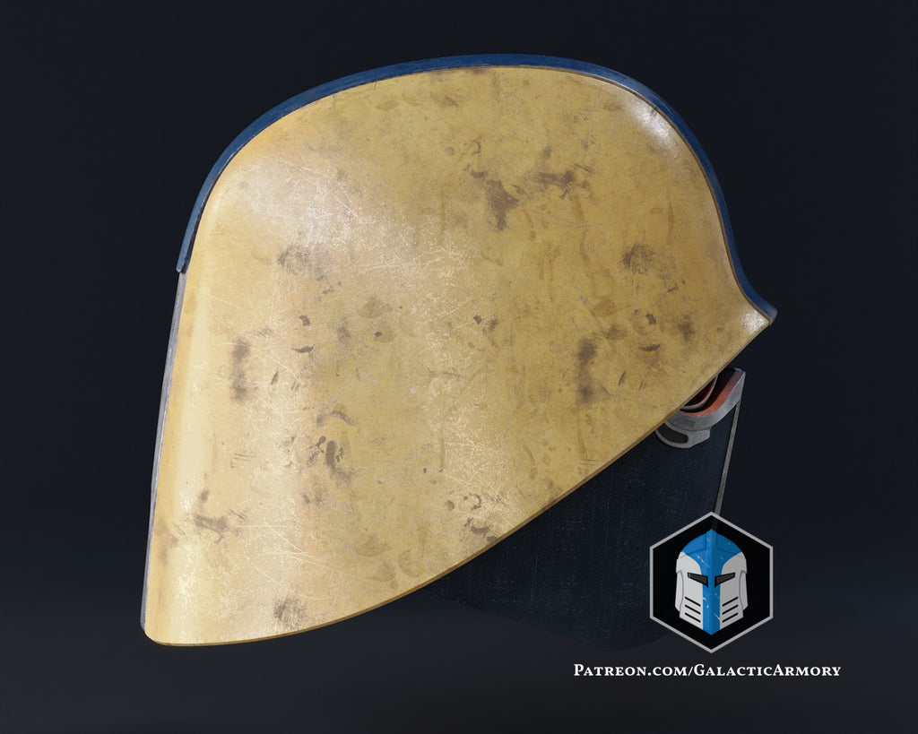 Coruscant Security Force Helmet lifesize Wearable Cosplay by dask3d