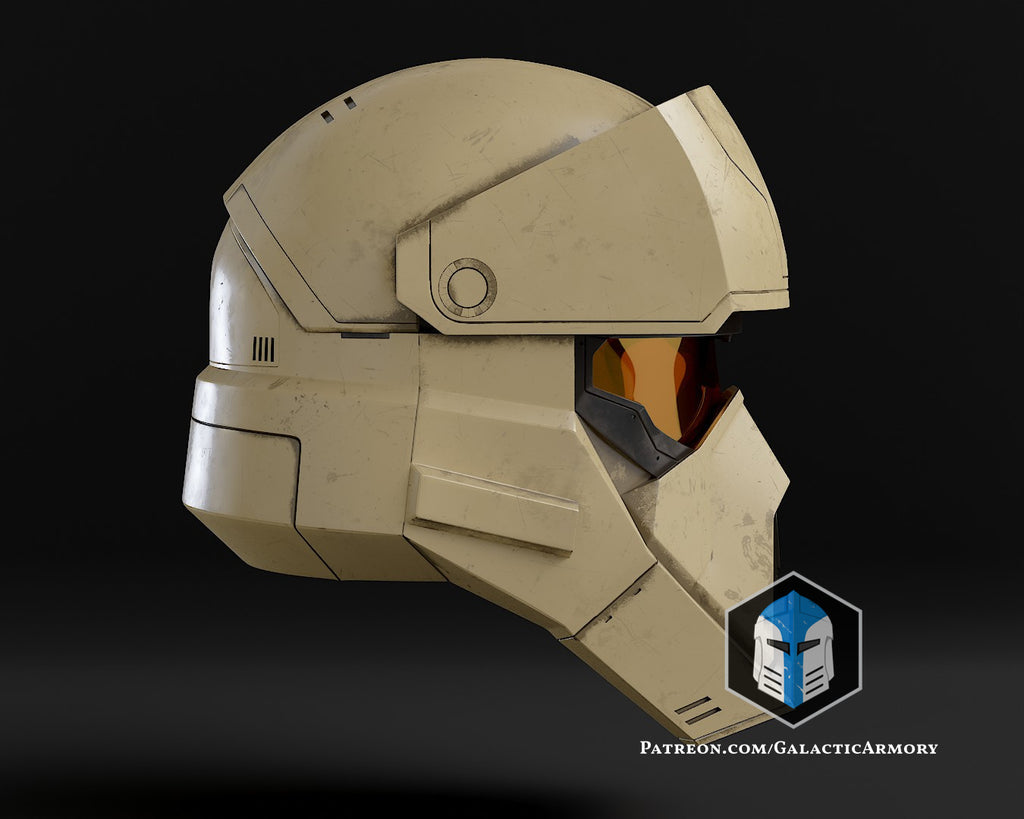 Shoretrooper Spartan Helmet lifesize Wearable Cosplay by dask3d
