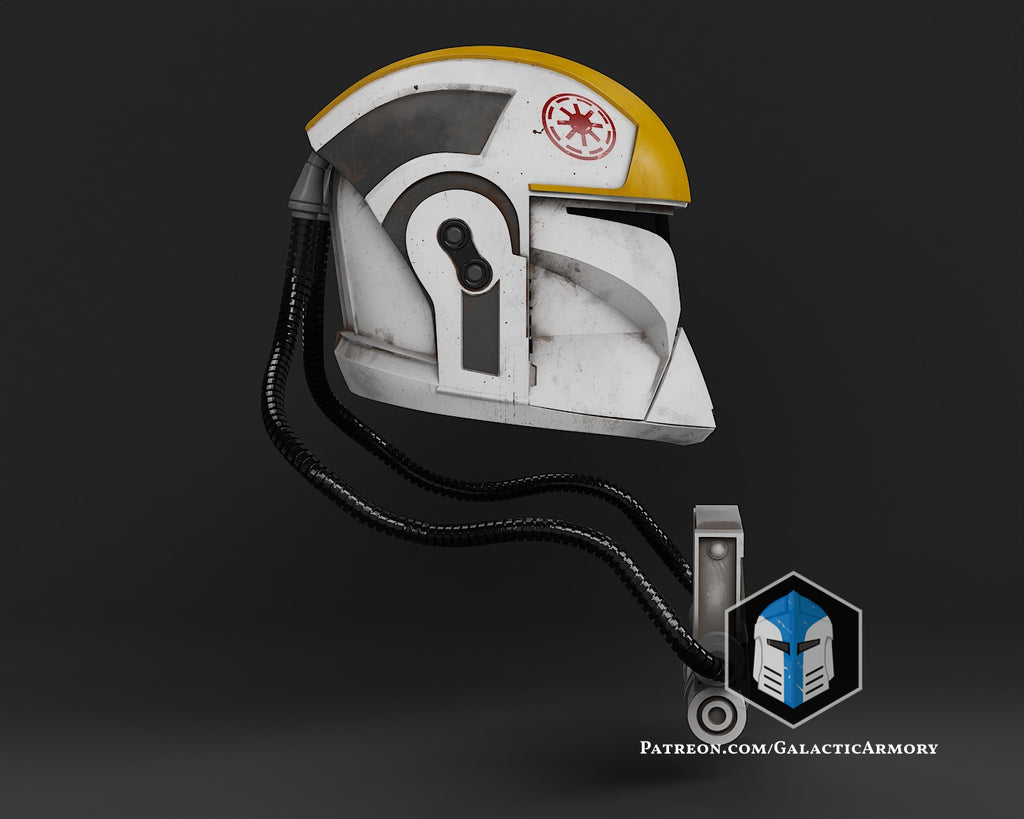 Phase 1 Clone Trooper Pilot Helmet lifesize Wearable Cosplay by dask3d