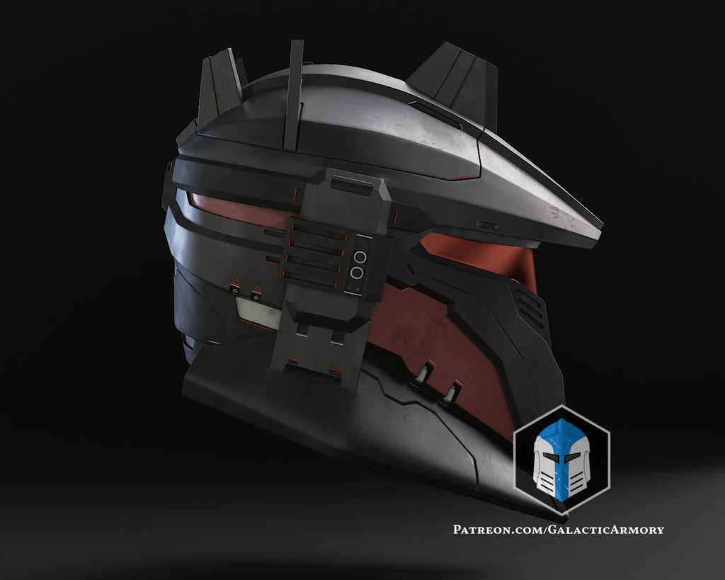 Moff Gideon Spartan Helmet lifesize Wearable Cosplay by dask3d