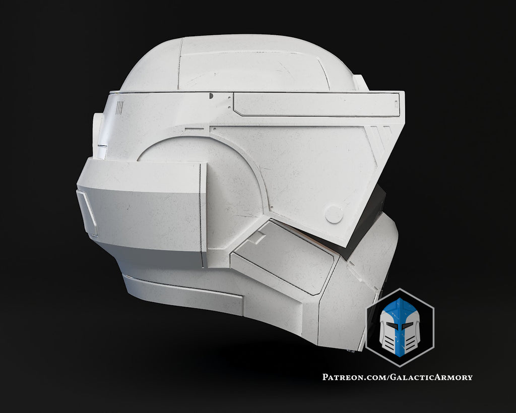 Scout Trooper Spartan Helmet lifesize Wearable Cosplay by dask3d