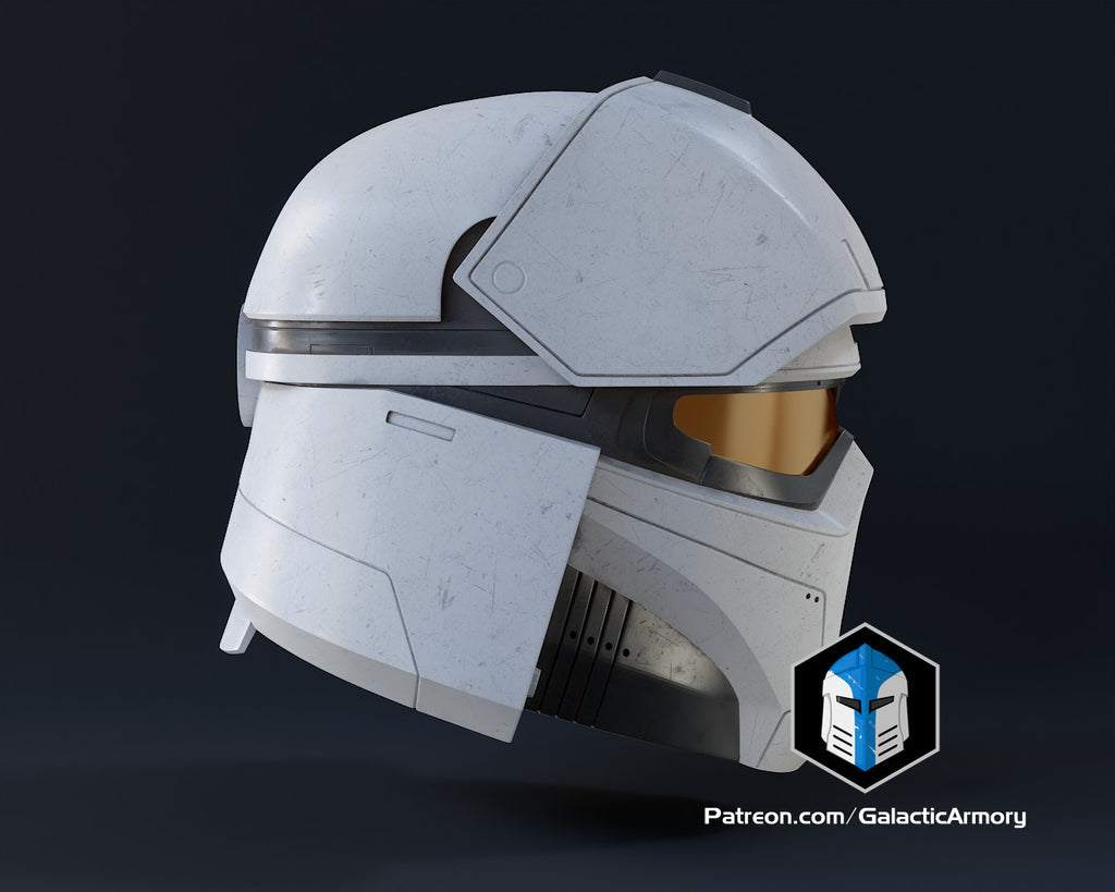 Snowtrooper Spartan Helmet lifesize Wearable Cosplay by dask3d