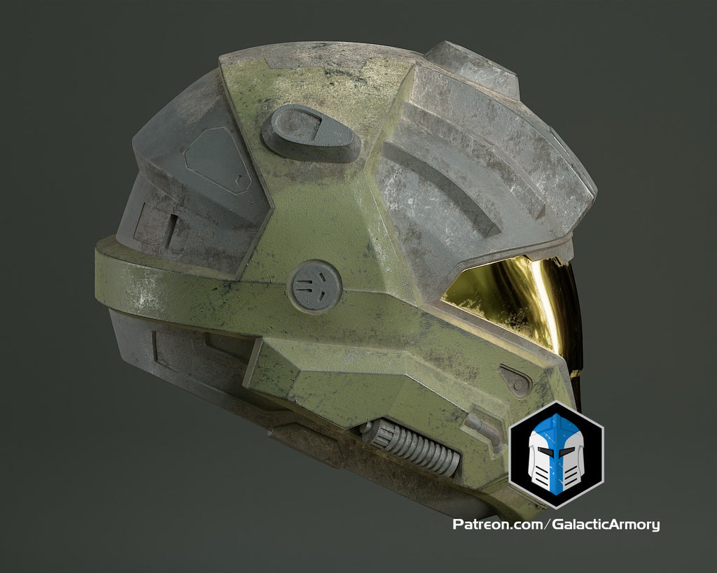 CQB Helmet lifesize Wearable Cosplay by dask3d