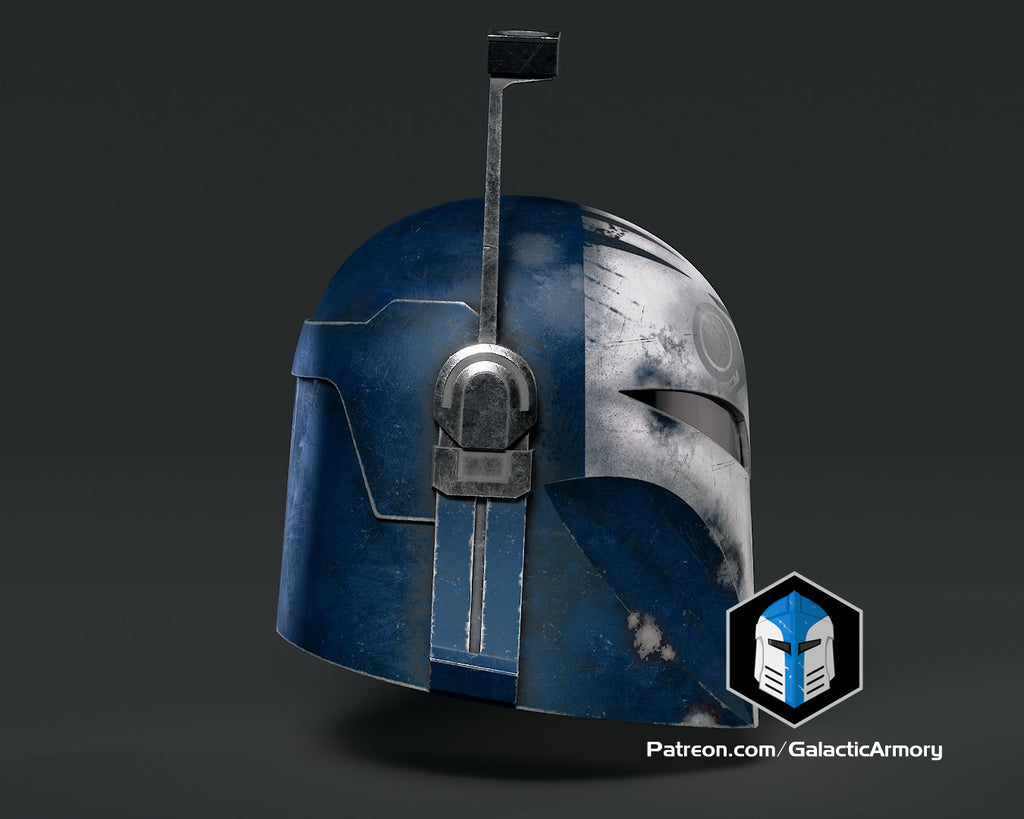 Bo Katan Helmet lifesize Wearable Cosplay by dask3d