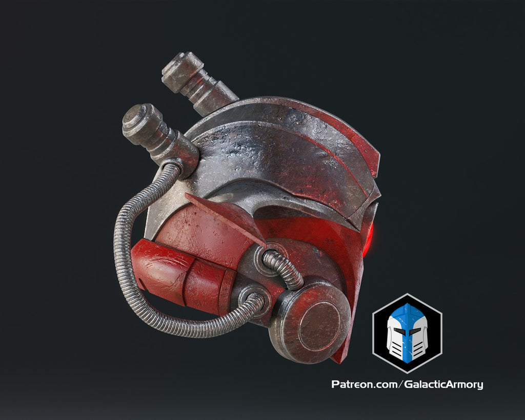 Marchion Ro Helmet lifesize Wearable Cosplay by dask3d