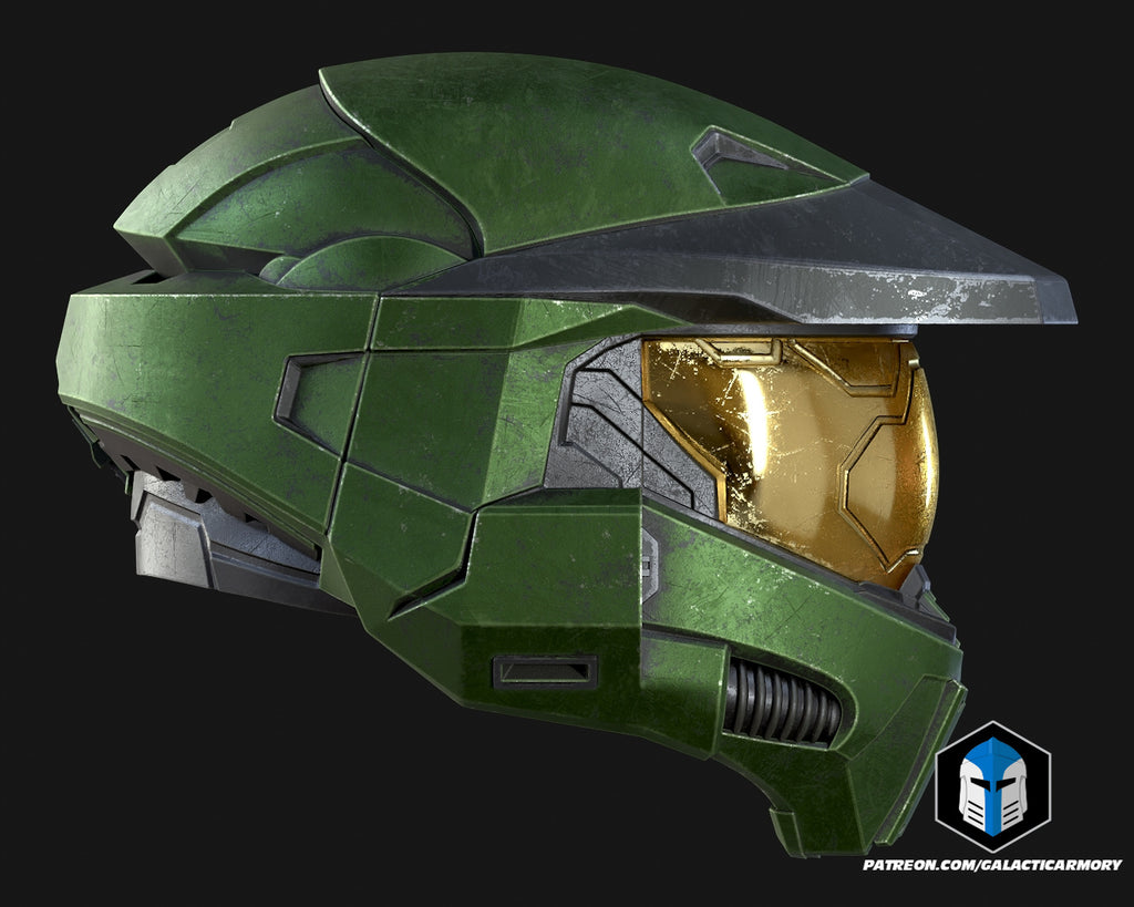 Master Chief Mark 6 Helmet lifesize Wearable Cosplay by dask3d