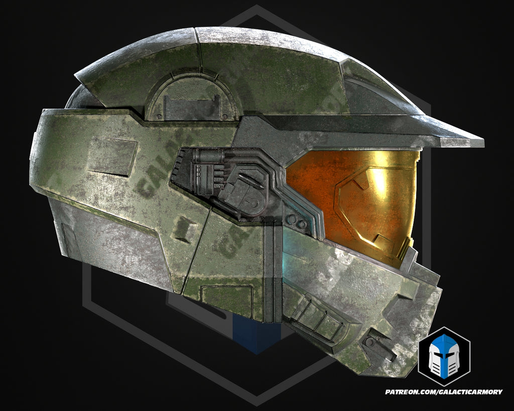 Halo Master Chief Deimos Helmet lifesize Wearable Cosplay - Kit or Painted