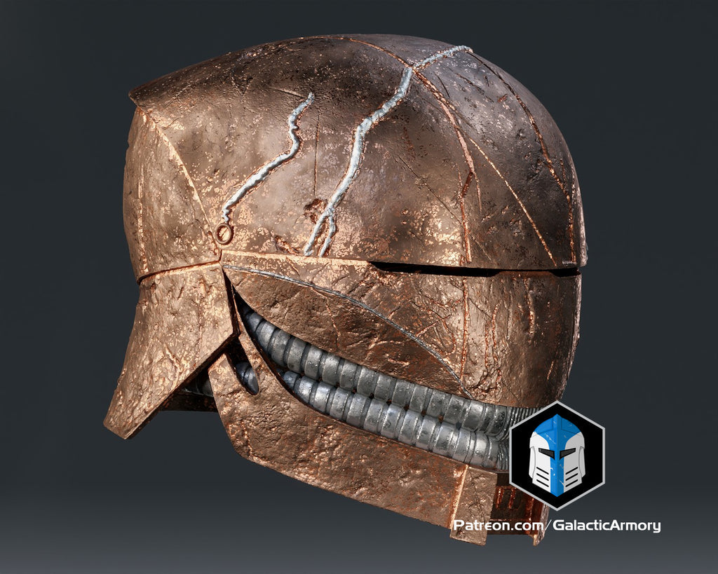 The Acolyte Stranger Helmet lifesize Wearable Cosplay by dask3d