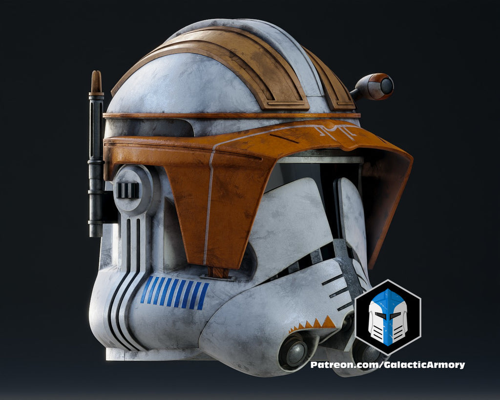 Phase 2 Commander Cody Helmet lifesize Wearable Cosplay by dask3d