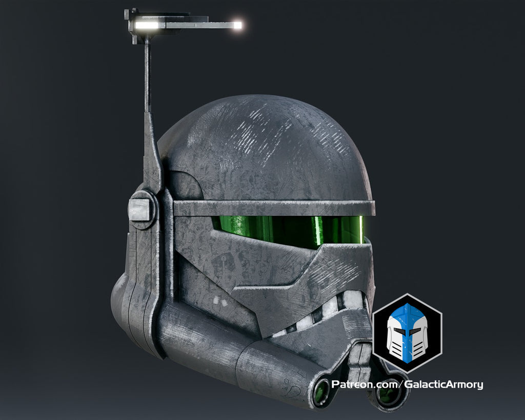 Bad Batch Imperial Crosshair Helmet lifesize Wearable Cosplay by dask3d
