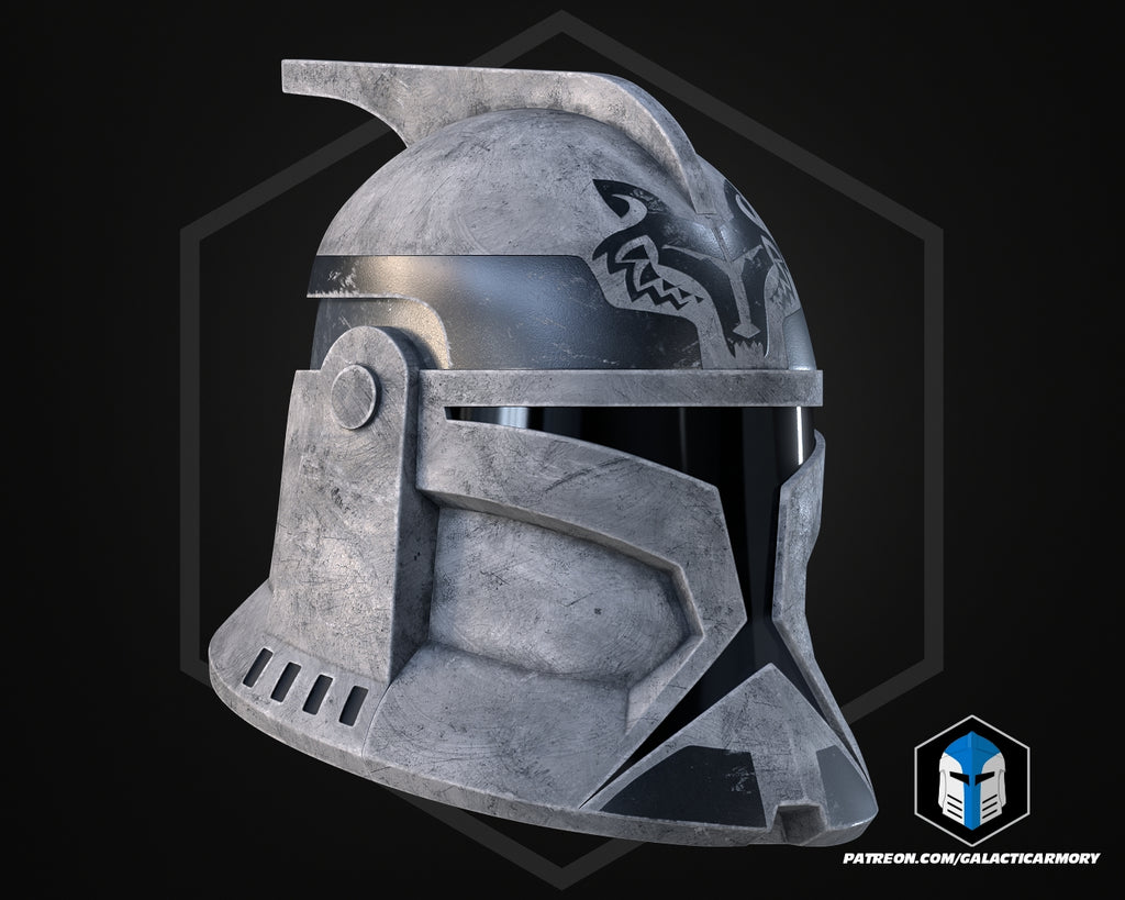 Phase 1 Animated Clone Trooper Helmet lifesize Wearable Cosplay by dask3d