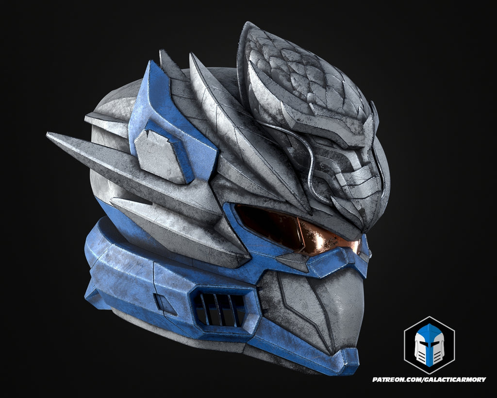 Halo Infinite Hayabusa Helmet lifesize Wearable Cosplay - Kit or Painted