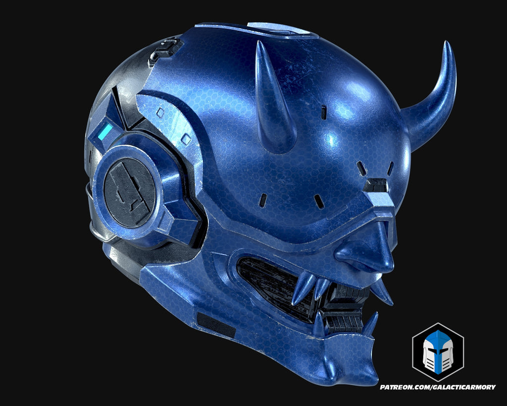 Infinite Yokai Helmet lifesize Wearable Cosplay by dask3d