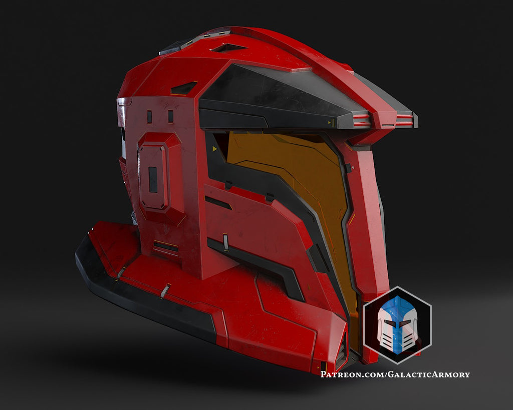 Praetorian Guard Spartan Helmet lifesize Wearable Cosplay by dask3d