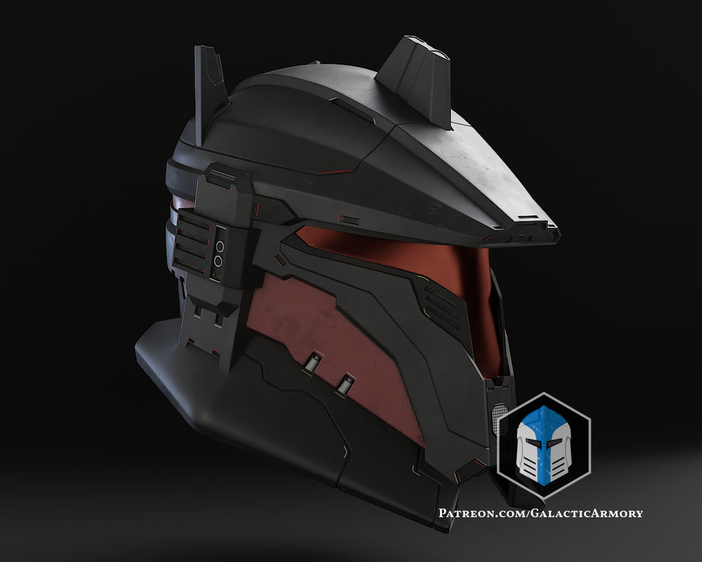 Moff Gideon Spartan Helmet lifesize Wearable Cosplay by dask3d
