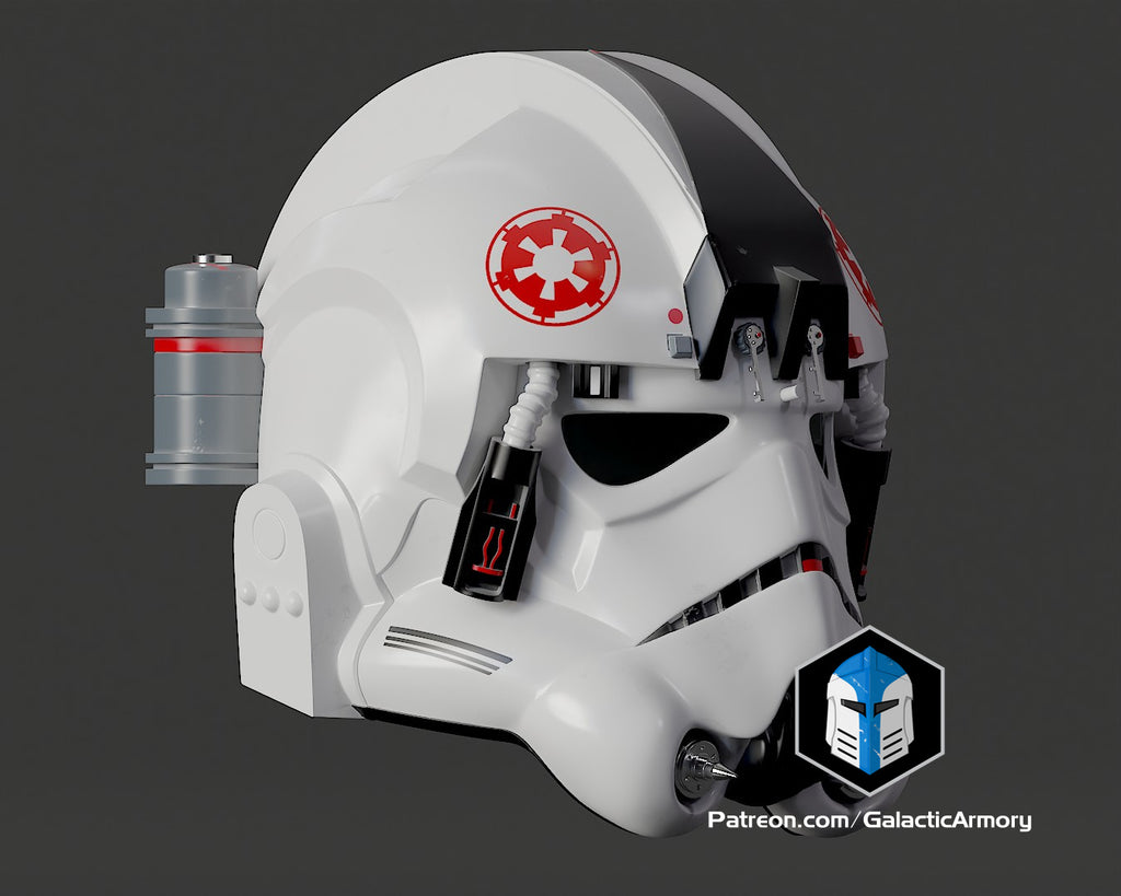AT-AT Driver Helmet lifesize Wearable Cosplay by dask3d