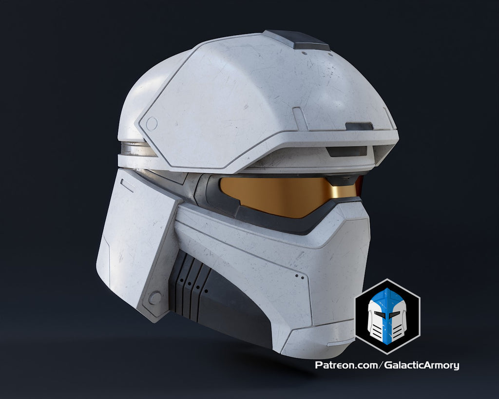 Snowtrooper Spartan Helmet lifesize Wearable Cosplay by dask3d
