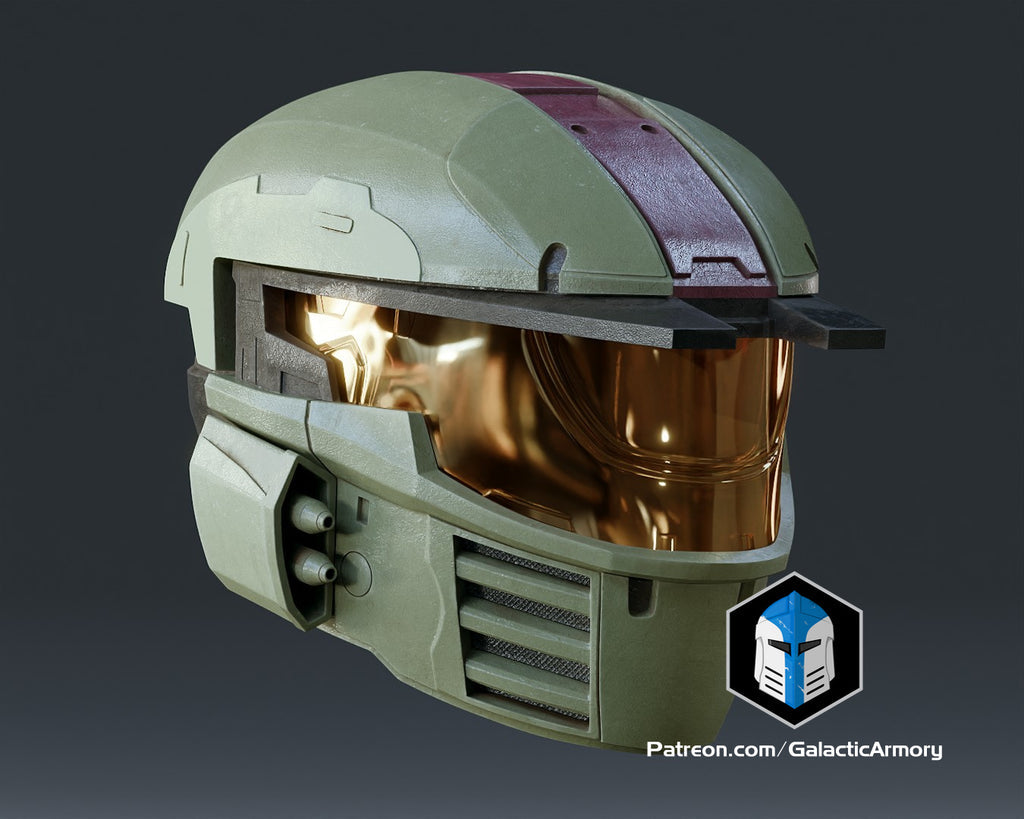 Halo Mark 4 Spartan Helmet lifesize Wearable Cosplay - Kit or Painted