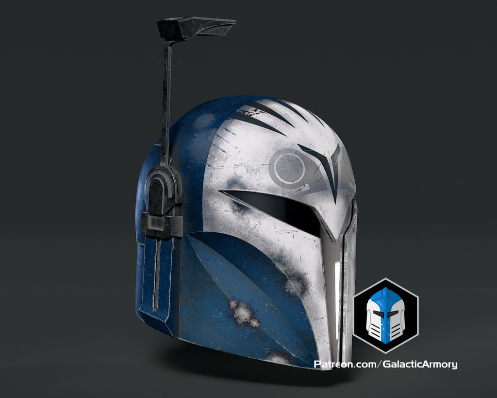 Bo Katan Helmet lifesize Wearable Cosplay by dask3d