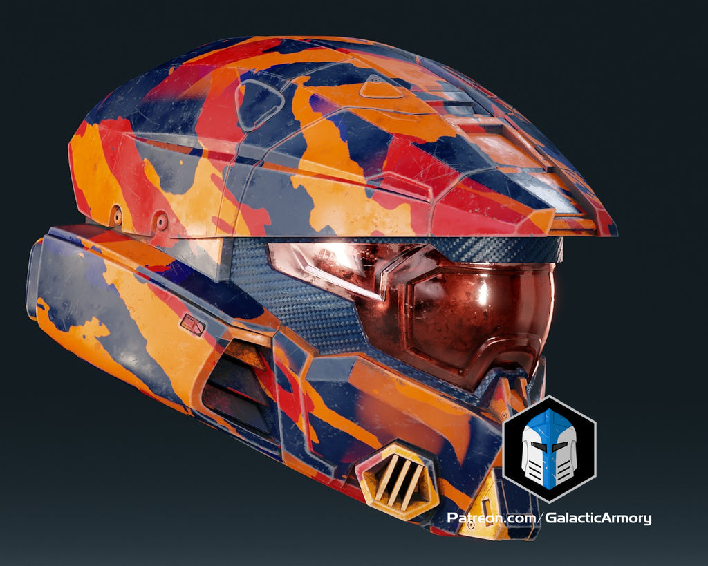 Infinite Mark 7 Helmet lifesize Wearable Cosplay by dask3d