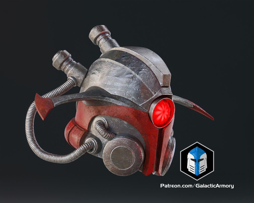 Marchion Ro Helmet lifesize Wearable Cosplay by dask3d