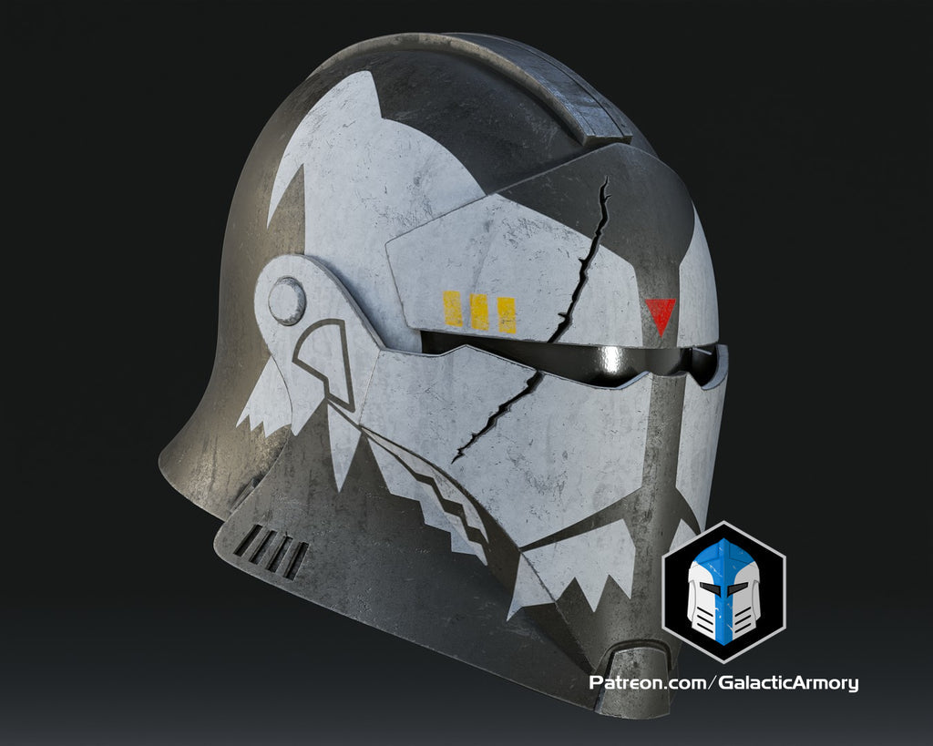Bartok Medieval Commander Wolffe Helmet lifesize Wearable Cosplay by dask3d