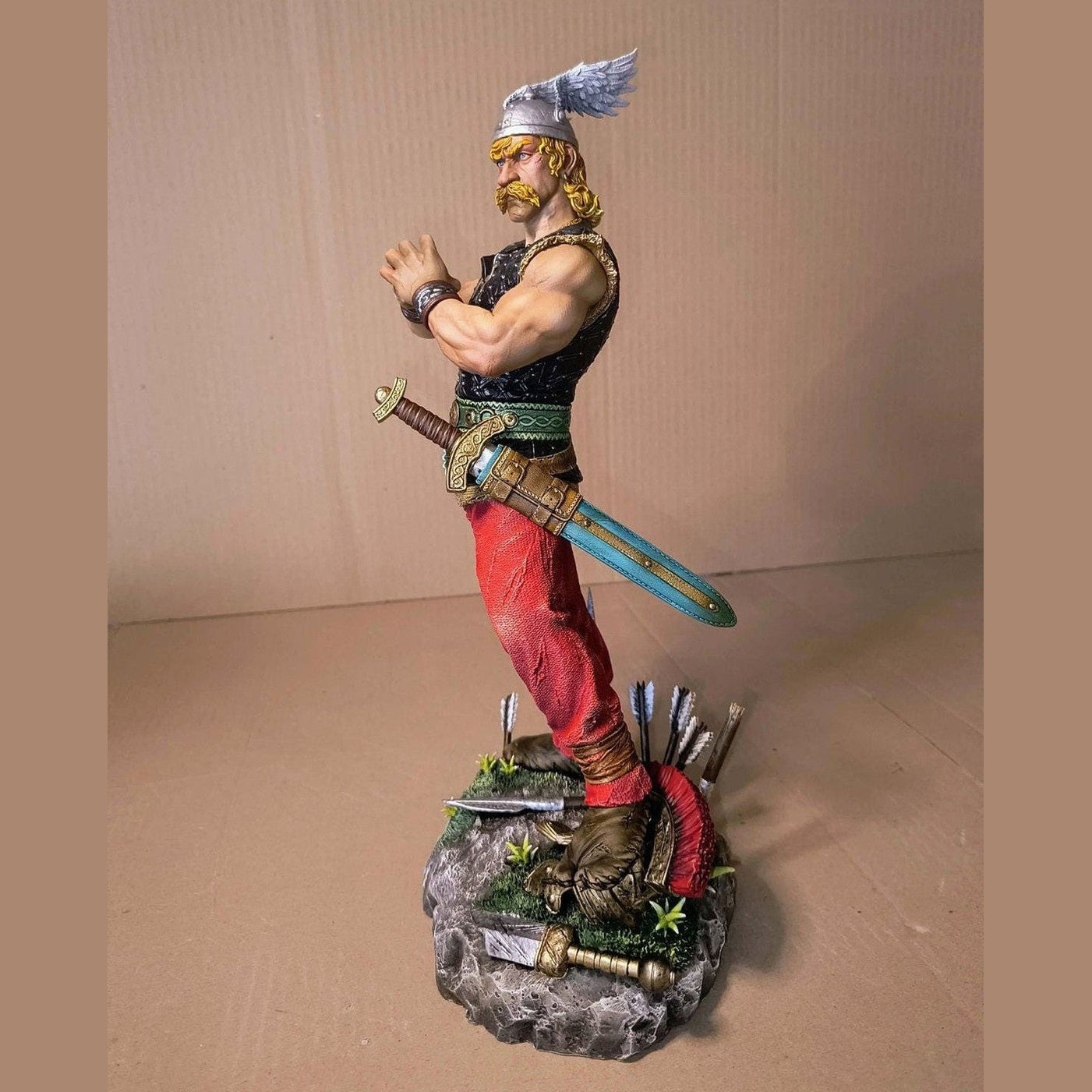 Asterix Resin Statue 1/6 Scale Hand Painted Collectible Comic Figure