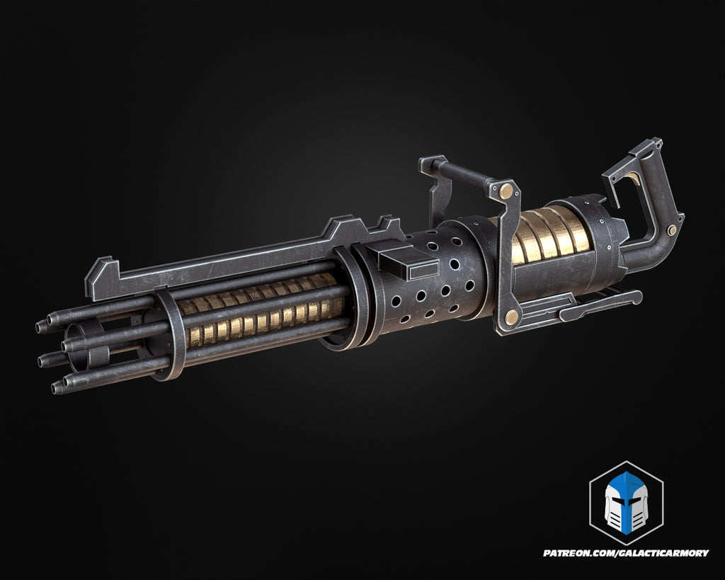 Z-6 Rotary Cannon lifesize Prop Replica by dask3d