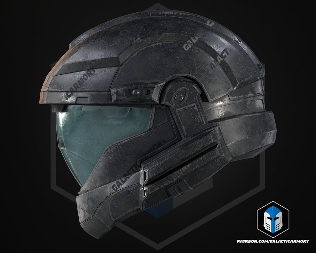ODST Dutch Helmet lifesize Wearable Cosplay by dask3d