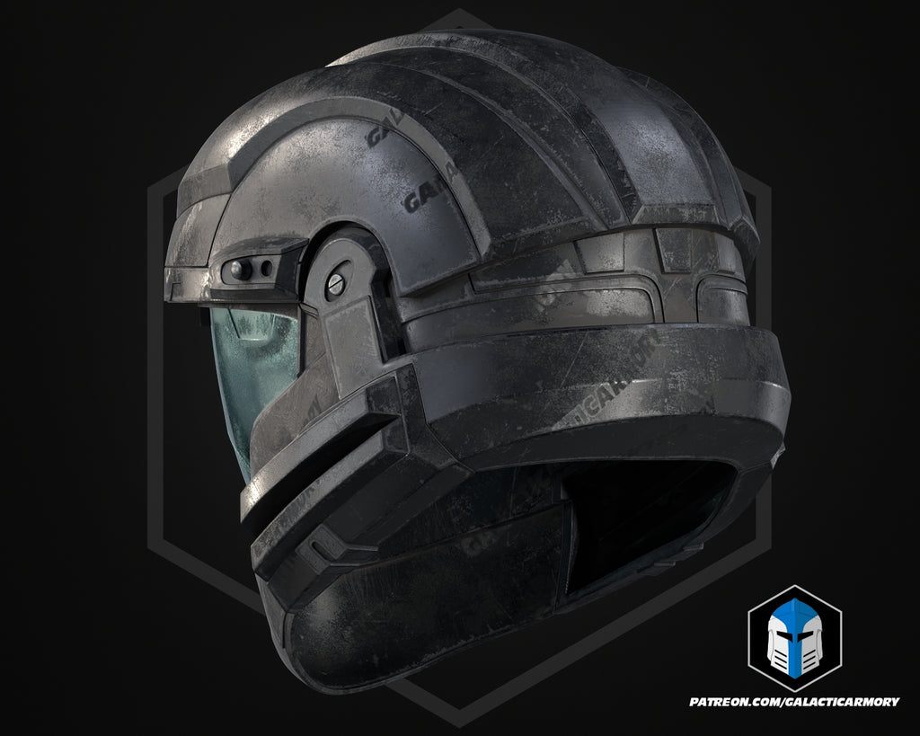 ODST Dutch Helmet lifesize Wearable Cosplay by dask3d
